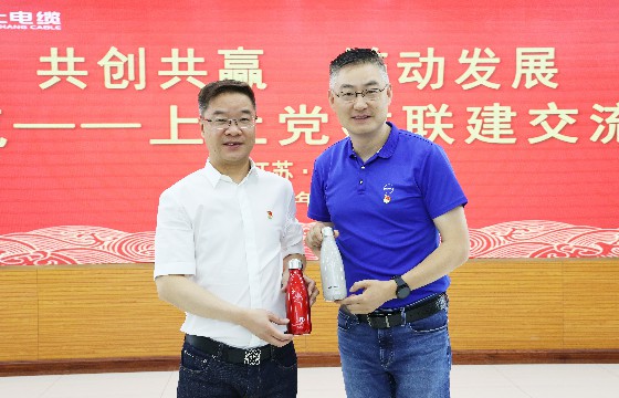 JDB电子电缆和上汽集团创新研发总院发展党建联建互换会